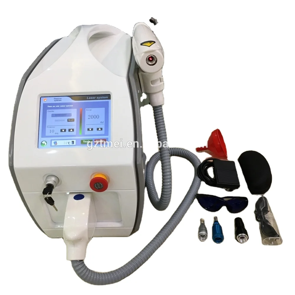 1320nm 1064nm 523nm Nd Yag Laser Tattoo Removal Carbon Peeling Machine
1320nm 1064nm 523nm Nd Yag Laser Tattoo Removal Carbon Peeling Machine