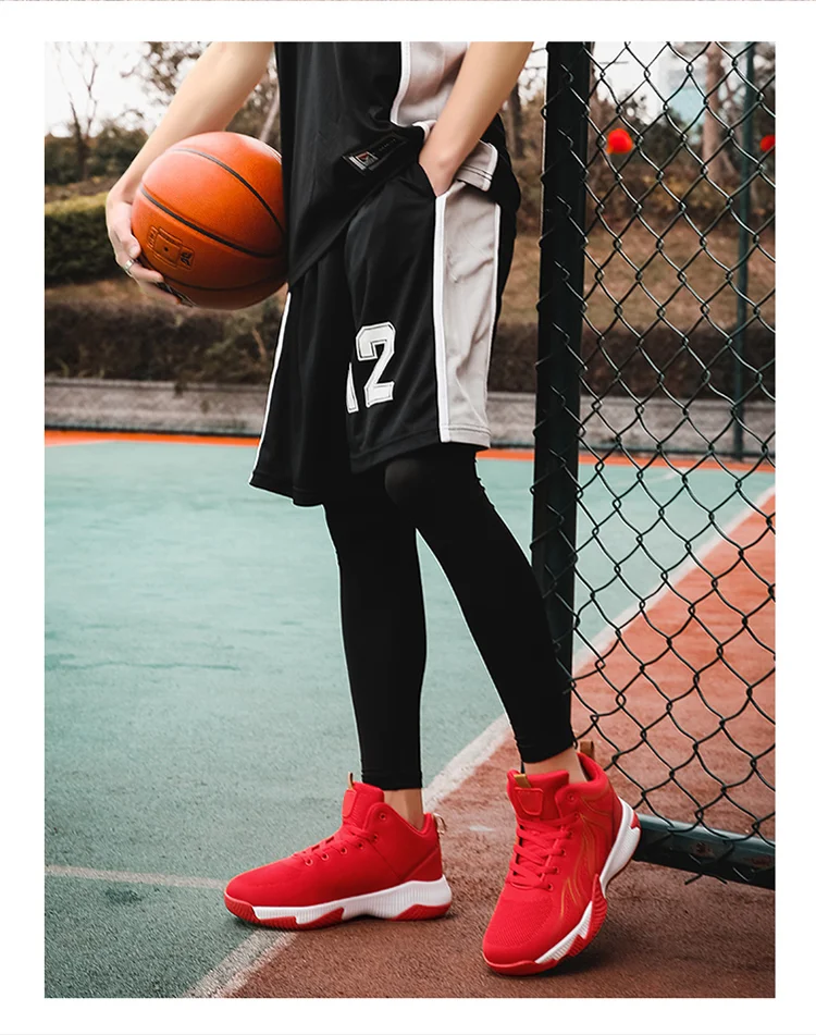Factory Direct Chinese Red Mens Basketball Style Shoes Breathable Original Basketball Shoes, Black & red
Factory Direct Chinese Red Mens Basketball Style Shoes Breathable Original Basketball Shoes, Black & red