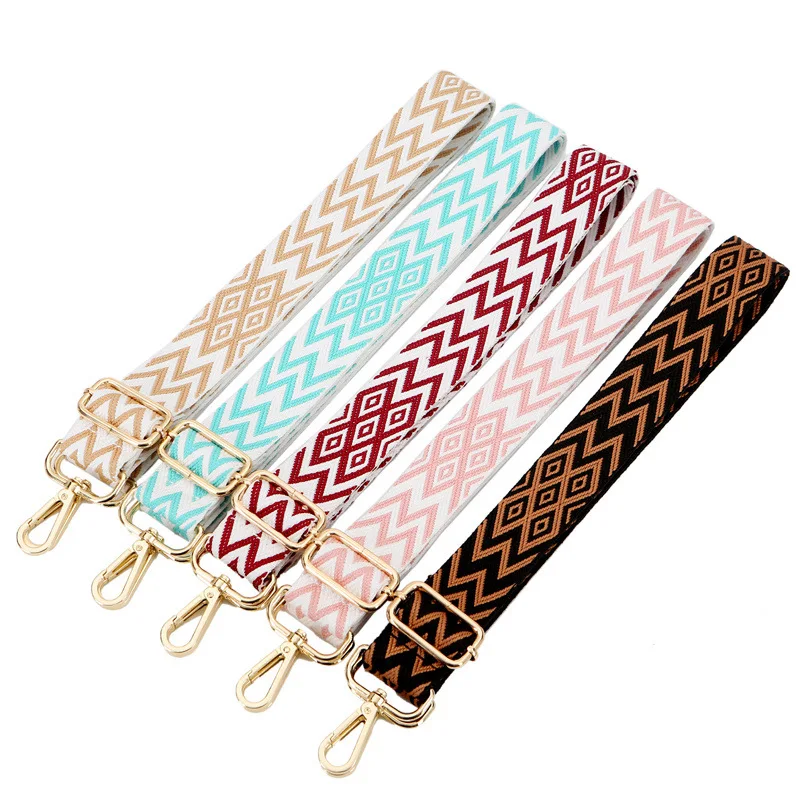 Tianweisi Bag Accessories Shoulder Strap New Fashion Trend Pattern Canvas Shoulder Strap, As picture
Tianweisi Bag Accessories Shoulder Strap New Fashion Trend Pattern Canvas Shoulder Strap, As picture