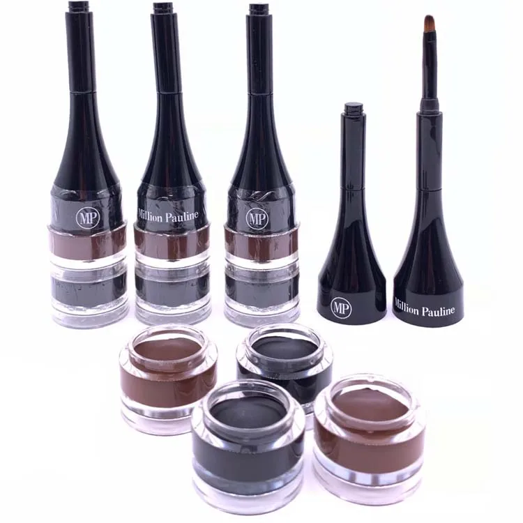 ISO 22716 GMP Black+Brown 2 in 1 Fashion Natural Waterproof Long Lasting Quick Dry Eyeliner Gel
ISO 22716 GMP Black+Brown 2 in 1 Fashion Natural Waterproof Long Lasting Quick Dry Eyeliner Gel