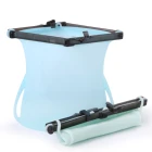 Wholesale Eco-Friendly Vacuum Collapsible Silicone Food Storage Bag