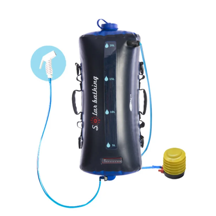 FT2081Regular version 20L Outdoor Pump Pressure Travel Shower Bag Camping Solar Shower Bag
FT2081Regular version 20L Outdoor Pump Pressure Travel Shower Bag Camping Solar Shower Bag