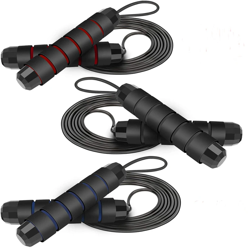 Adjustable Weight Bearing Skipping Rope Professional Skipping Rope For Training Fitness Exercise, Red,blue,green,black
Adjustable Weight Bearing Skipping Rope Professional Skipping Rope For Training Fitness Exercise, Red,blue,green,black