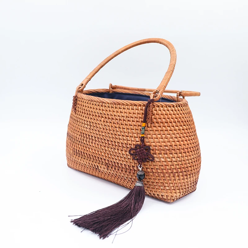 2021 Multifunctional Rattan handbag for girls Traditional with low price Chinese Style, Customized color 
2021 Multifunctional Rattan handbag for girls Traditional with low price Chinese Style, Customized color