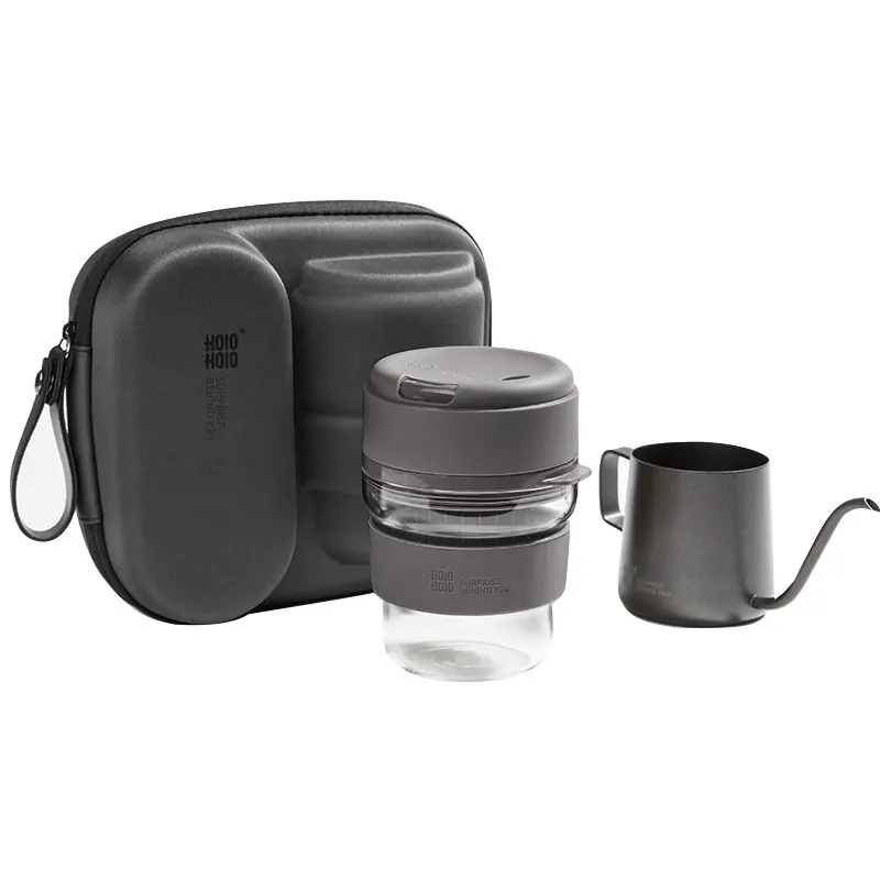Wholesale 2in1 300ml Glass Coffee Mug Stainless Steel Coffee Pot Pour Over Set for Manual Drip, Black color
Wholesale 2in1 300ml Glass Coffee Mug Stainless Steel Coffee Pot Pour Over Set for Manual Drip, Black color