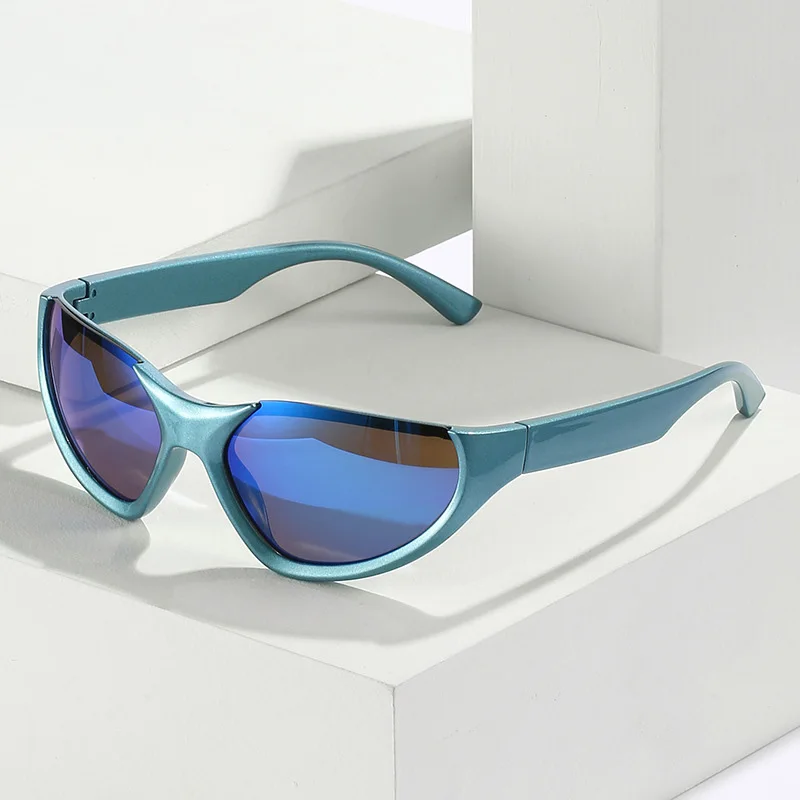 2023 New Trend Half Frame Designer Cateye Shiny Green Color Mirrored Lens Ladies Plastic Popular Sunglasses
2023 New Trend Half Frame Designer Cateye Shiny Green Color Mirrored Lens Ladies Plastic Popular Sunglasses