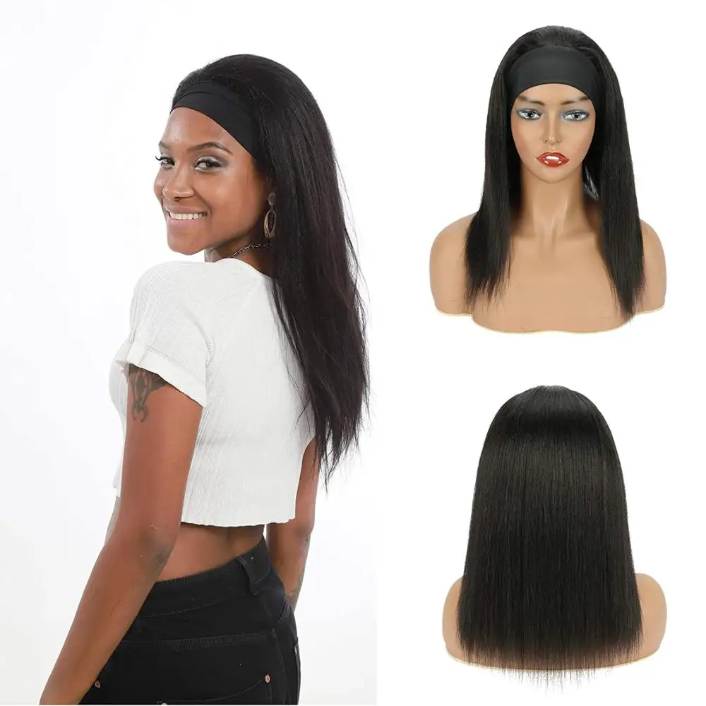Wholesale Remy Human Hair Headband Wig cheap factory natural curly headband human hair wigs for black women none lace wigs
Wholesale Remy Human Hair Headband Wig cheap factory natural curly headband human hair wigs for black women none lace wigs
