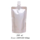 Pouches For Wine Ready To Ship Aluminum Foil Spout Packaging Pouches For Honey Bear Red Wine Milk Jam Fruit Juice
