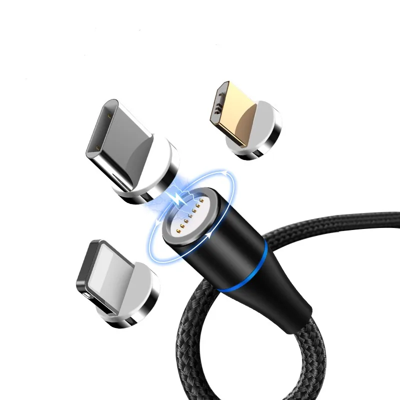 SOCW 3A fast charging 360 degree rotary joint magnetic charging cable 3 in 1 portable nylon braided data cable
SOCW 3A fast charging 360 degree rotary joint magnetic charging cable 3 in 1 portable nylon braided data cable
