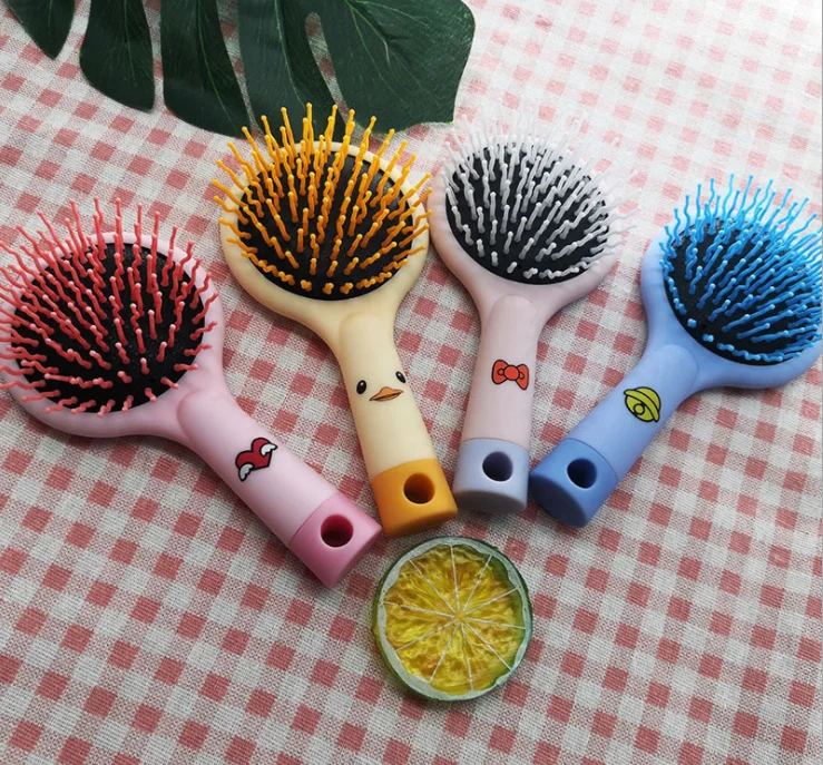 Children Fruit Tangle Ergonomic Detangler Massage Comb Custom Detangling Straightener Hair Brush
Children Fruit Tangle Ergonomic Detangler Massage Comb Custom Detangling Straightener Hair Brush