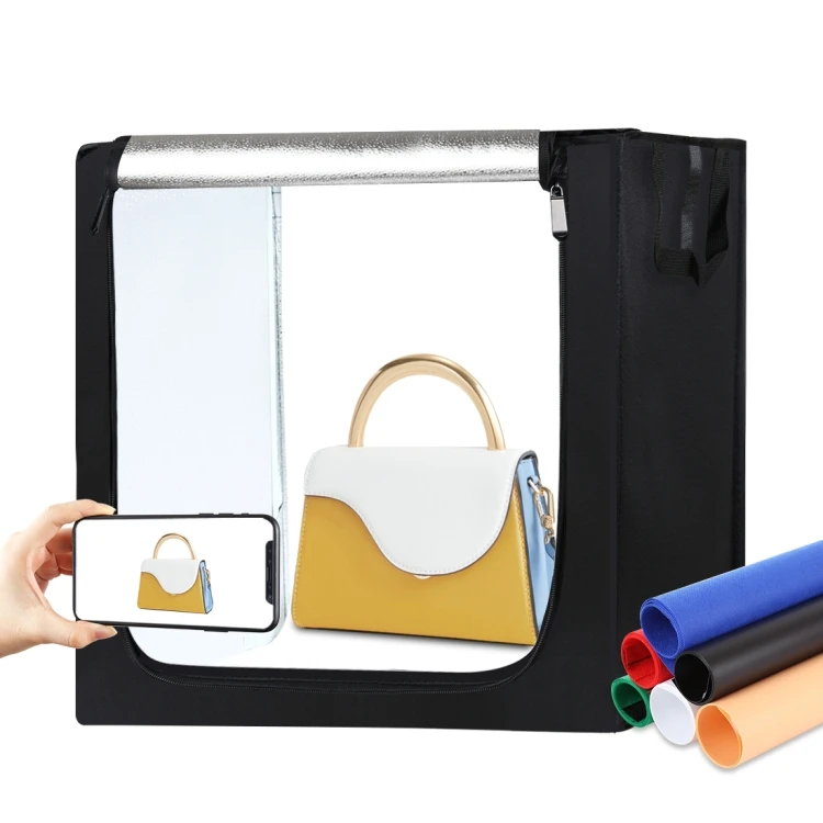 Dropshipping PULUZ Photo Studio Light Box Portable 50 x 50 x 50 cm Light Tent LED 5500K Mini 60W Photography Studio Tent Kit
Dropshipping PULUZ Photo Studio Light Box Portable 50 x 50 x 50 cm Light Tent LED 5500K Mini 60W Photography Studio Tent Kit