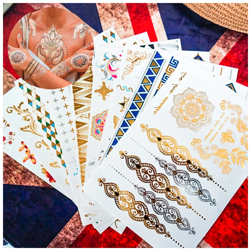 silver moon gold temporary tattoo stickers kids body art metallic tattoo stickers women water transfer golden flash tattoo
silver moon gold temporary tattoo stickers kids body art metallic tattoo stickers women water transfer golden flash tattoo