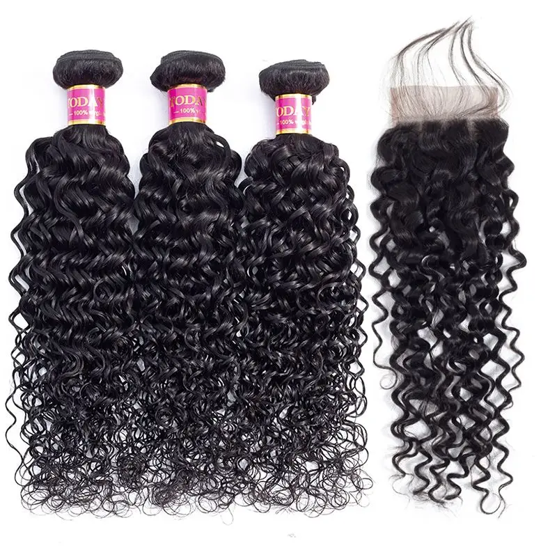 10A Unprocessed Hair 3 Bundles With Lace Closure Brazilian Human Hair Weave Bundles With Closure
10A Unprocessed Hair 3 Bundles With Lace Closure Brazilian Human Hair Weave Bundles With Closure