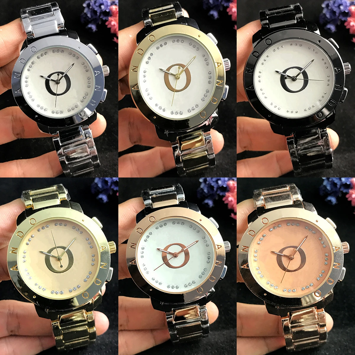 Europe and the United States Stainless Steel Men and women Luxury atmosphere Quartz Watches fashion contracted Jewelry Gift
Europe and the United States Stainless Steel Men and women Luxury atmosphere Quartz Watches fashion contracted Jewelry Gift