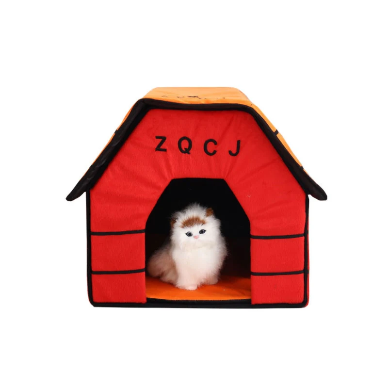 Washable Removable Cushion Waterproof Portable Pet House Soft Dog Bed Cat House, Customized color 
Washable Removable Cushion Waterproof Portable Pet House Soft Dog Bed Cat House, Customized color