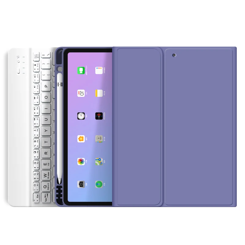 2020 12.9 inch Factory price shockproof keyboard with pencil holder for ipad pro 12.9, 5color
2020 12.9 inch Factory price shockproof keyboard with pencil holder for ipad pro 12.9, 5color