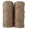 Heavy Duty Natural2 mm 3 mm Green Brown Twisted jute yarn twine rope tomato plant twine ball spool
