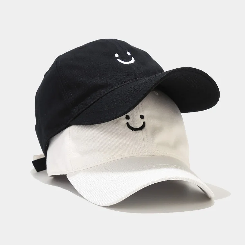 Free shipping instock custom embroidery logo soft dad smile face ball cap happy face baseball hats
Free shipping instock custom embroidery logo soft dad smile face ball cap happy face baseball hats
