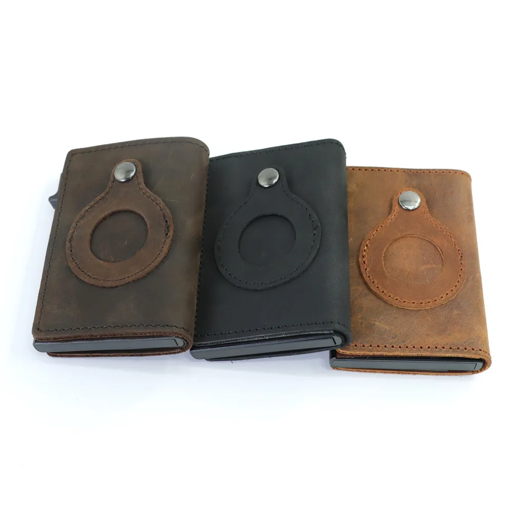 The First Layer Cowhide Wallet Airtag Multi-card Card Holder Wallet for Men Anti-theft Positioning Retro Wallet RFID Unisex
The First Layer Cowhide Wallet Airtag Multi-card Card Holder Wallet for Men Anti-theft Positioning Retro Wallet RFID Unisex