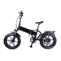 

20 inch Alloy Electric Bike Snow Foldable electric Bicycle with Bafang All in one Rear Motor 48V 750w with Tail Light