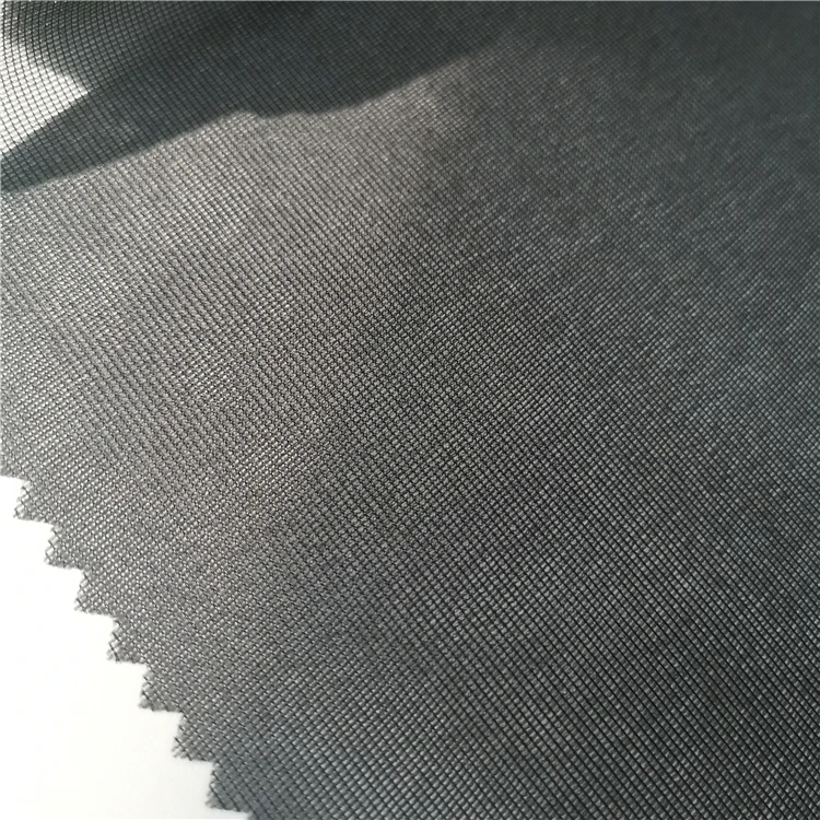 Black double dot warp knitting interlining