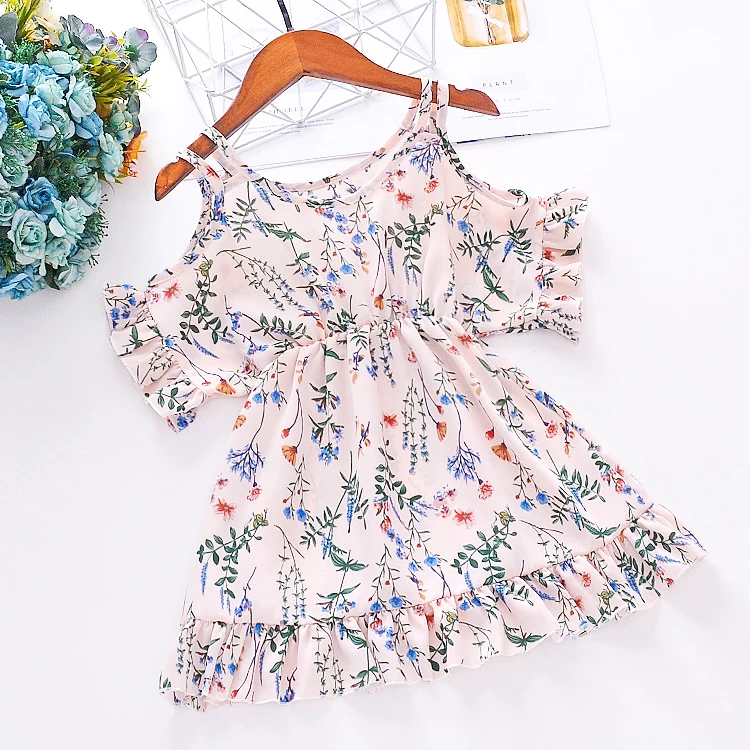 TDH 2020 New Summer Beach Children's Suspender Skirt Little Kids Girls Chiffon Fairy Floral Dress
TDH 2020 New Summer Beach Children's Suspender Skirt Little Kids Girls Chiffon Fairy Floral Dress