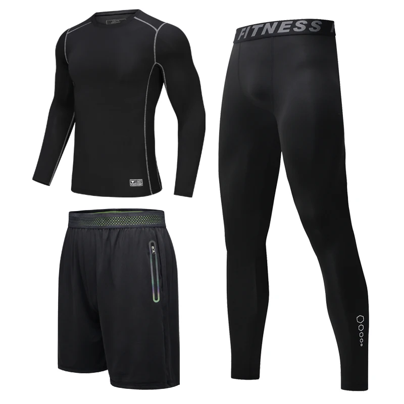 Compression Gym Wear custom logo mens fitness sport wear men's quick dry gym fitness clothing Sport Wear Set
Compression Gym Wear custom logo mens fitness sport wear men's quick dry gym fitness clothing Sport Wear Set