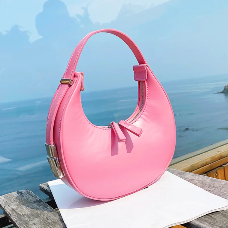 high quality hand bag small tote fashionable small underarm shoulder bag luxury brand trendy Half Moon handbags for women
high quality hand bag small tote fashionable small underarm shoulder bag luxury brand trendy Half Moon handbags for women