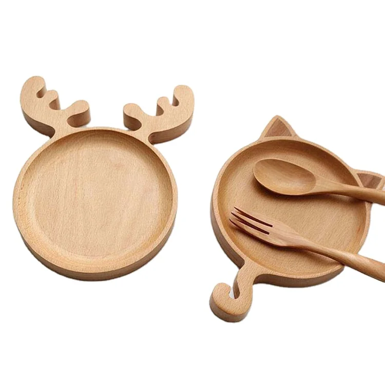 2021 new arrival baby plates cute cat elk shape natural bamboo wood trays for kids, Bamboo, natural color
2021 new arrival baby plates cute cat elk shape natural bamboo wood trays for kids, Bamboo, natural color