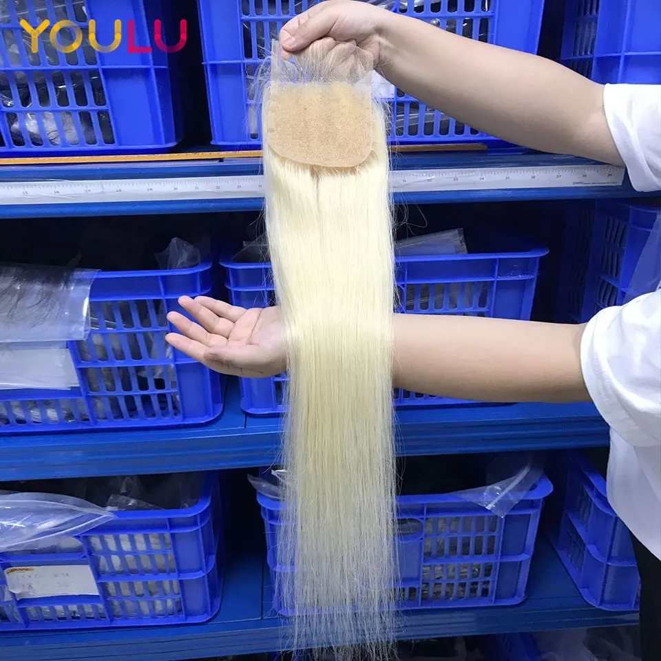 Blonde Human Remy Hair Body Wave Straight Free Part Transparent 613 4x4 Lace Closure
Blonde Human Remy Hair Body Wave Straight Free Part Transparent 613 4x4 Lace Closure