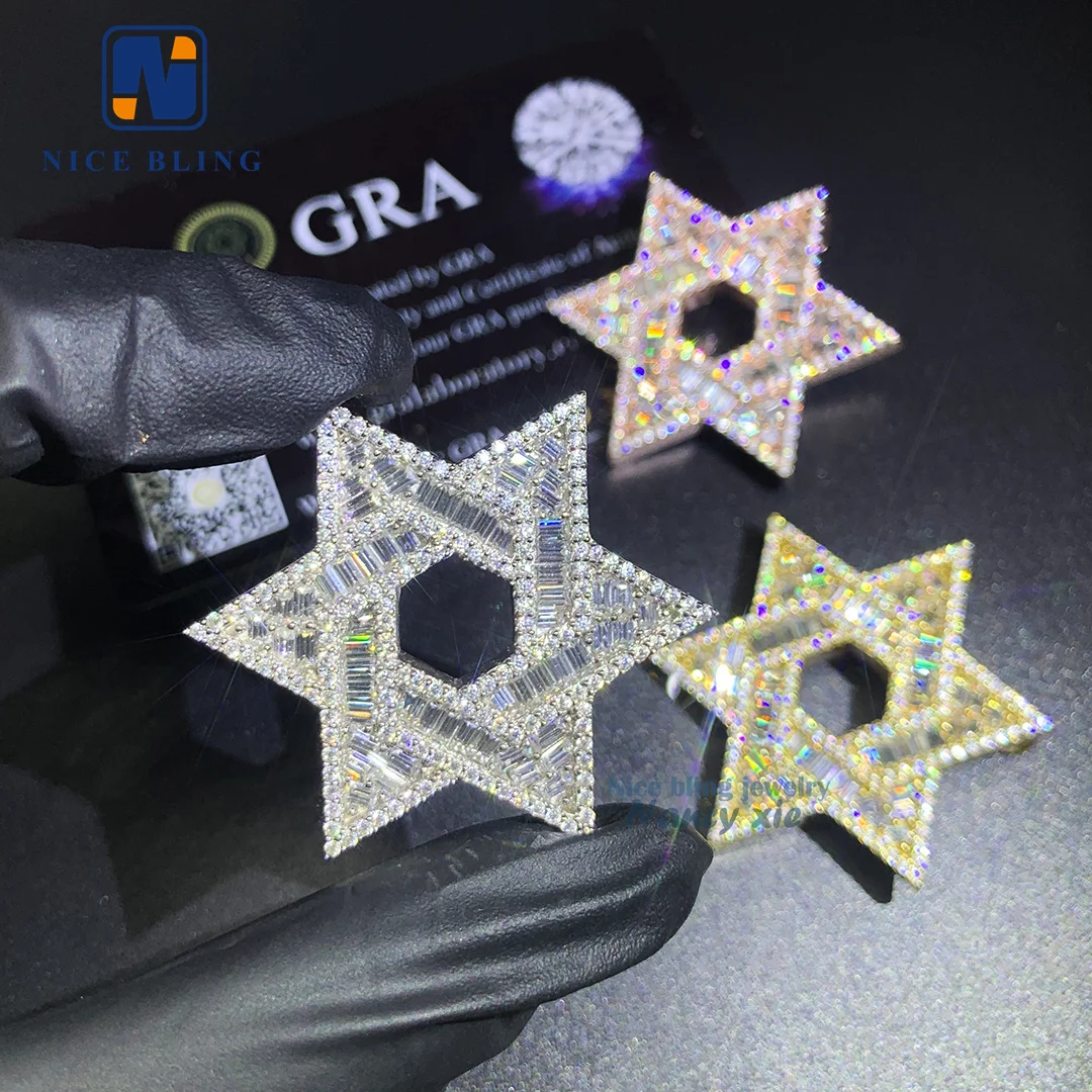 Wholesale Factory price VVSmoissanite diamond moissanite hip hop pendant necklace 925silver custom for men women
Wholesale Factory price VVSmoissanite diamond moissanite hip hop pendant necklace 925silver custom for men women