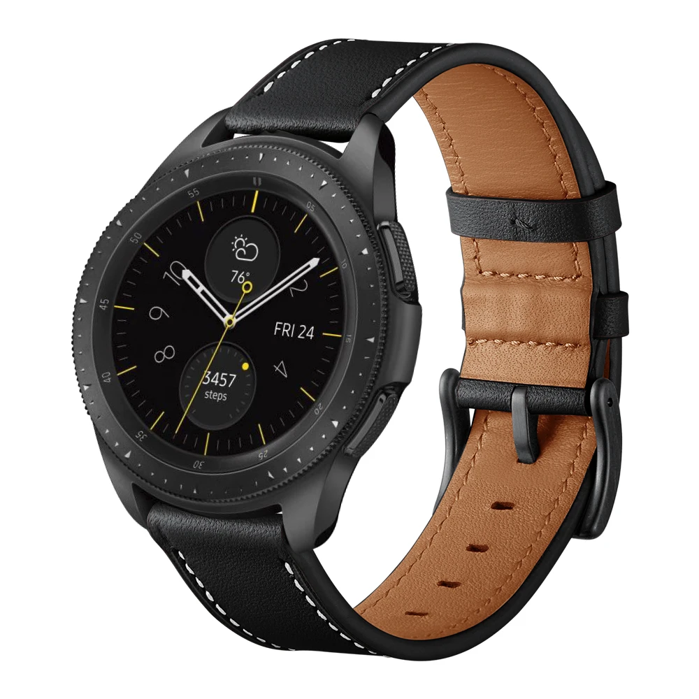 High-end Fashion Real Cow Leather Watch Strap Band For Samsung Galaxy Watch3 Genuine Leather Band Strap Watch Wristband Bracelet, Black, brown
High-end Fashion Real Cow Leather Watch Strap Band For Samsung Galaxy Watch3 Genuine Leather Band Strap Watch Wristband Bracelet, Black, brown