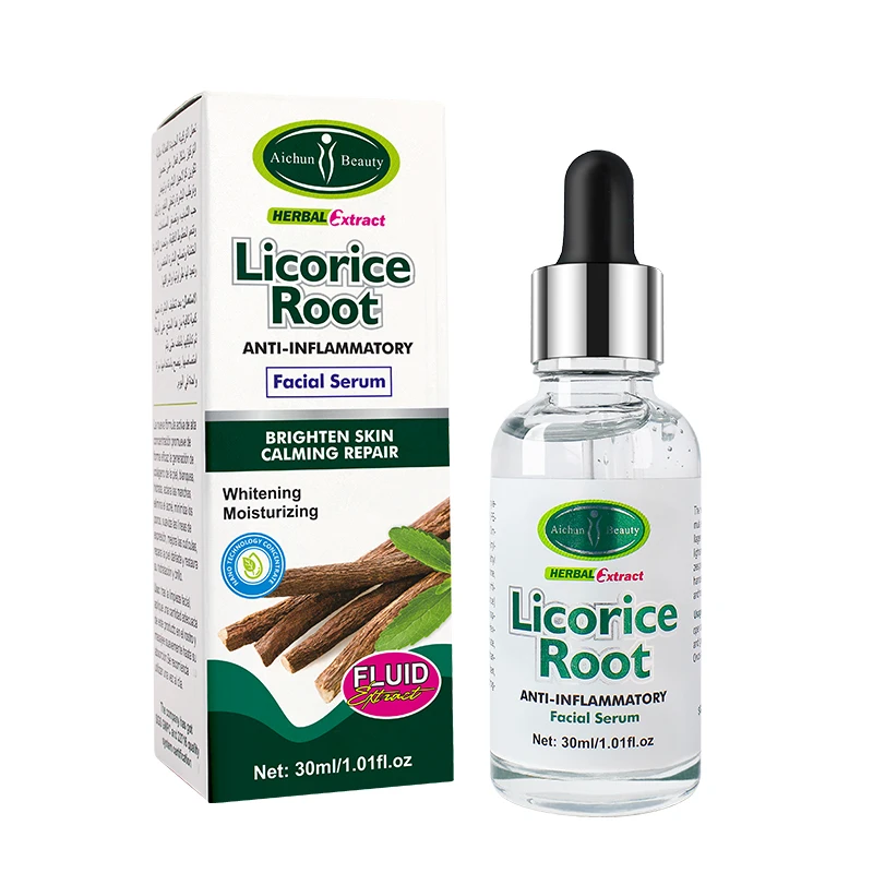 Aichun Beauty Herbal Licorice Root Serum Anti Inflammatory Facial Whitening Moisturizing Serum For Face
Aichun Beauty Herbal Licorice Root Serum Anti Inflammatory Facial Whitening Moisturizing Serum For Face