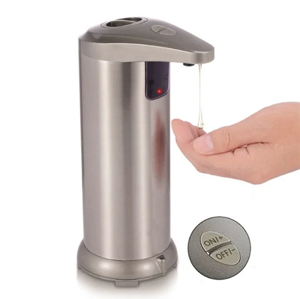 Hot Item Stainless Steel 400ml Infrared Automatic Sensor Soap Dispenser for Kitchen Bathroom Soap
Hot Item Stainless Steel 400ml Infrared Automatic Sensor Soap Dispenser for Kitchen Bathroom Soap