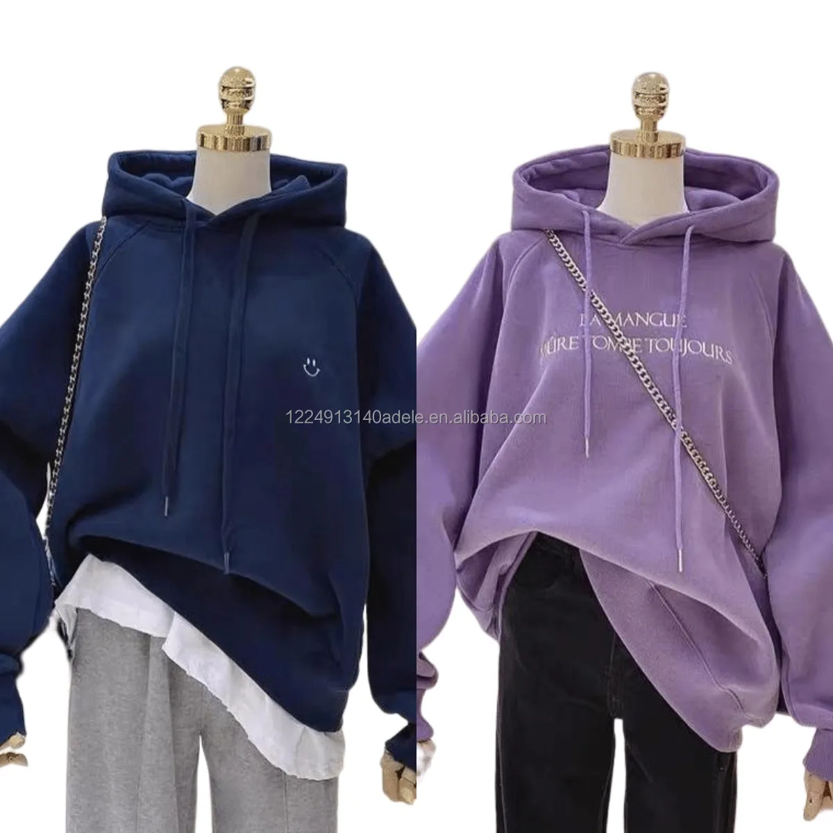 Wholesale Cotton Custom Women's Pullover Embroidered Printed Solid Color Hooded Sweatshirt Women's Hoodies & Sweatshirts
Wholesale Cotton Custom Women's Pullover Embroidered Printed Solid Color Hooded Sweatshirt Women's Hoodies & Sweatshirts
