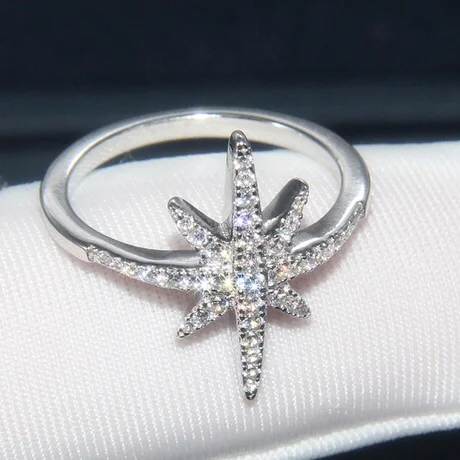 High Quality Wholesale New Design KYRA0767 CZ Ring 2 color Starfish shape Shine 3A Zircon ring for Women, Silver,rose gold
High Quality Wholesale New Design KYRA0767 CZ Ring 2 color Starfish shape Shine 3A Zircon ring for Women, Silver,rose gold