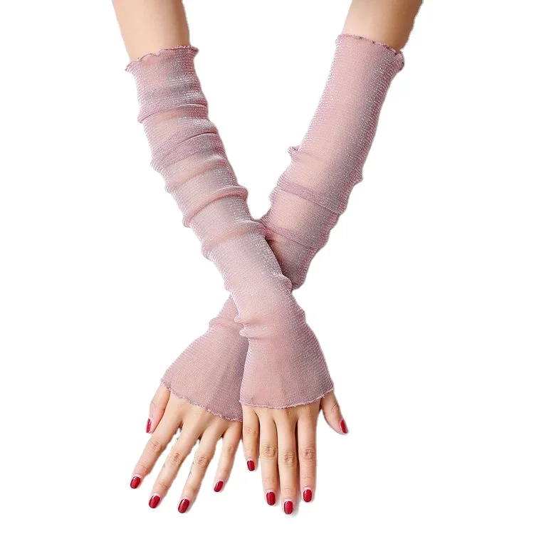 UV protection female summer Ice feeling silk lace ice sleeves sun protection sleeves
UV protection female summer Ice feeling silk lace ice sleeves sun protection sleeves