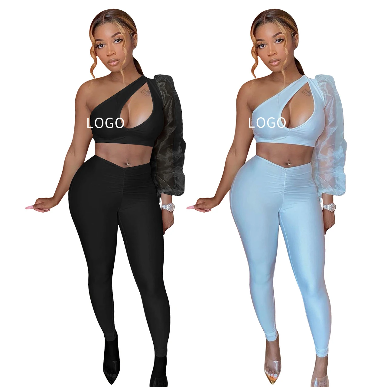 Wholesale puff sleeve see through two piece set classy off the shoulder cotton women summer set
Wholesale puff sleeve see through two piece set classy off the shoulder cotton women summer set