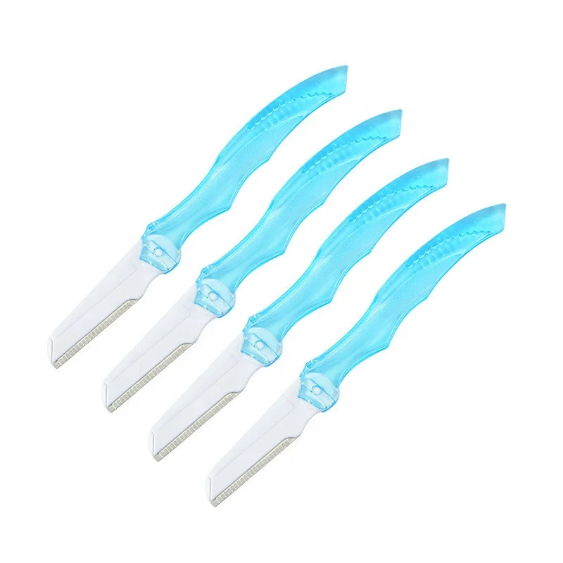 Wholesale folding blade facial eyebrow trimmer Stainless steel eyebrow knife, Pink, purple, blue
Wholesale folding blade facial eyebrow trimmer Stainless steel eyebrow knife, Pink, purple, blue