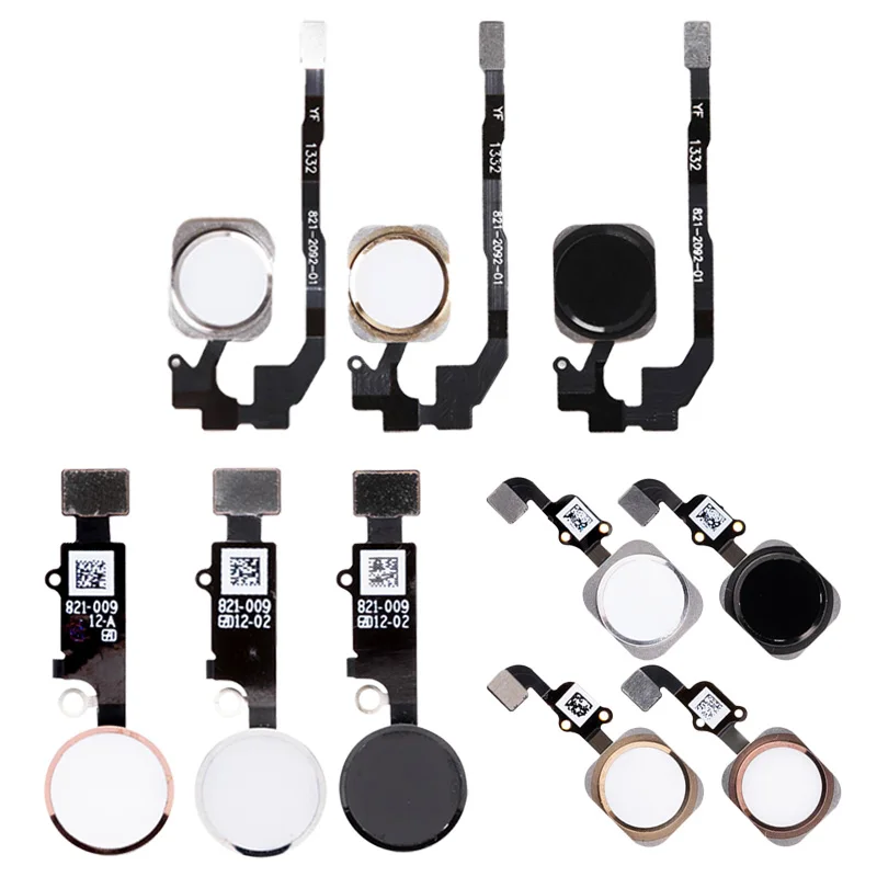 Home-Button Flex For iPhone 6 6s 7 8 Plus 5s SE Return Back Home Button With Flex Cable Rubber Sticker No Touch ID Fingerprint, Black , white , gold , rose gold
Home-Button Flex For iPhone 6 6s 7 8 Plus 5s SE Return Back Home Button With Flex Cable Rubber Sticker No Touch ID Fingerprint, Black , white , gold , rose gold