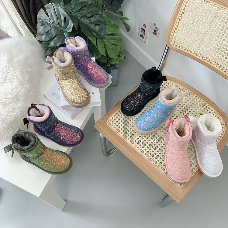 Hot sale Bowknot warm children's shoes, baby cotton boots, winter children's snow boots, Multicolor
Hot sale Bowknot warm children's shoes, baby cotton boots, winter children's snow boots, Multicolor