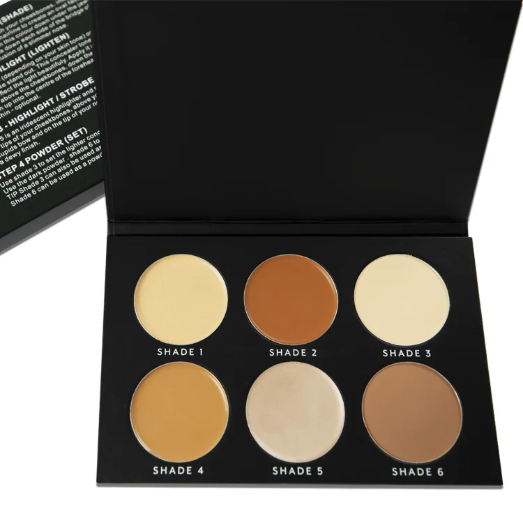 Wholesale Private Label NO LOGO 6 Colors Powder Palette Highlighter Makeup, 6 color highlighter palette available
Wholesale Private Label NO LOGO 6 Colors Powder Palette Highlighter Makeup, 6 color highlighter palette available