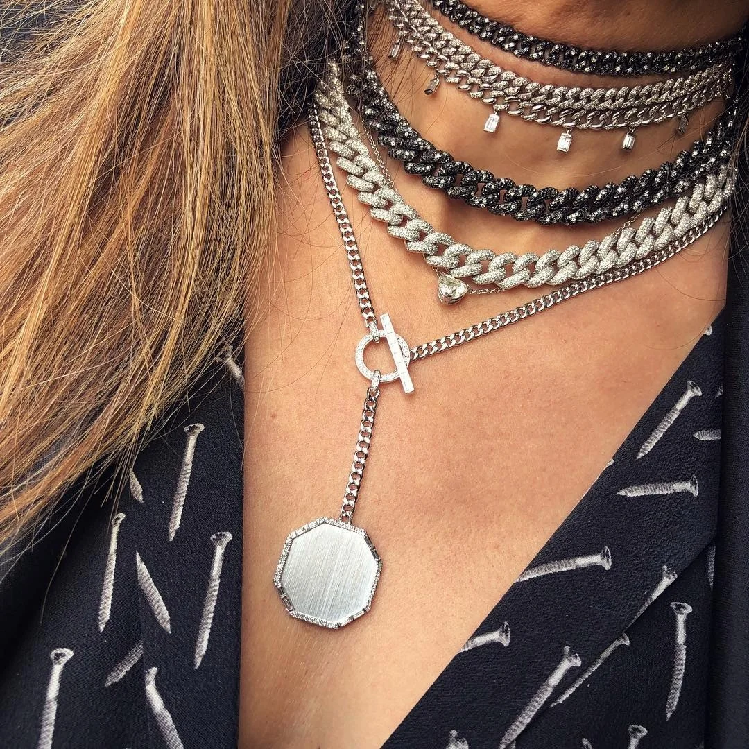 2020 new hip hop women jewelry black gold plated 10mm black white cz cuban choker necklace, Silver,gold
2020 new hip hop women jewelry black gold plated 10mm black white cz cuban choker necklace, Silver,gold