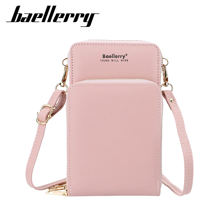 New Baellerry Pure Color pu leather shoulder bag women shoulder bags 2021wholesale wallet women
New Baellerry Pure Color pu leather shoulder bag women shoulder bags 2021wholesale wallet women