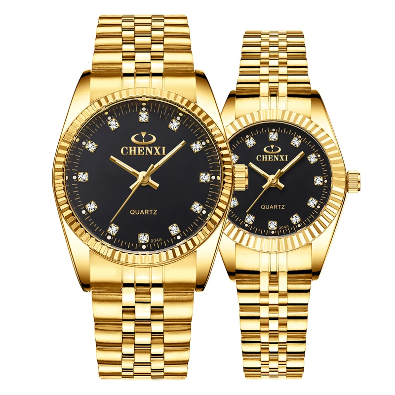 Hot CHENXI Watches For Men And Women Stainless Steel Crystal Diamond Custom Watches Gold Quartz Wristwatch 004D, 4-colors
Hot CHENXI Watches For Men And Women Stainless Steel Crystal Diamond Custom Watches Gold Quartz Wristwatch 004D, 4-colors
