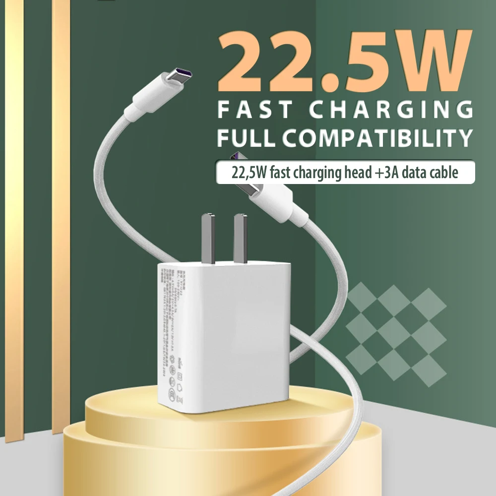 22.5W Fast Charger High Speed support 9V 2A high power output charging fully compatible with various models, Black and white
22.5W Fast Charger High Speed support 9V 2A high power output charging fully compatible with various models, Black and white