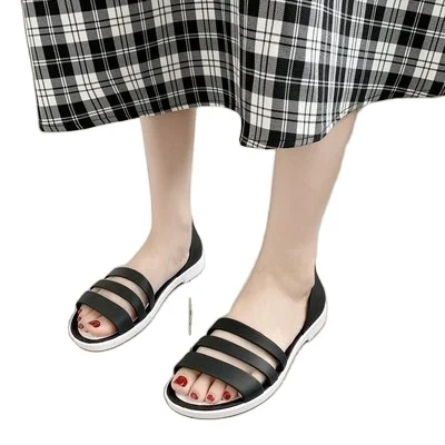 Summer Women Flat Sandals Open-Toed Slides Slippers Candy Color Casual Beach Outdoor Female Ladies Jelly Shoes
Summer Women Flat Sandals Open-Toed Slides Slippers Candy Color Casual Beach Outdoor Female Ladies Jelly Shoes
