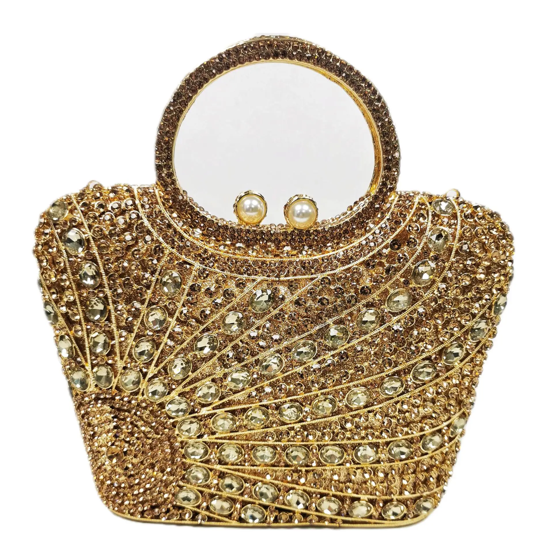 Rhinestone party bags evening purse bling women party ladies fancy clutch luxury crystal evening bag
Rhinestone party bags evening purse bling women party ladies fancy clutch luxury crystal evening bag