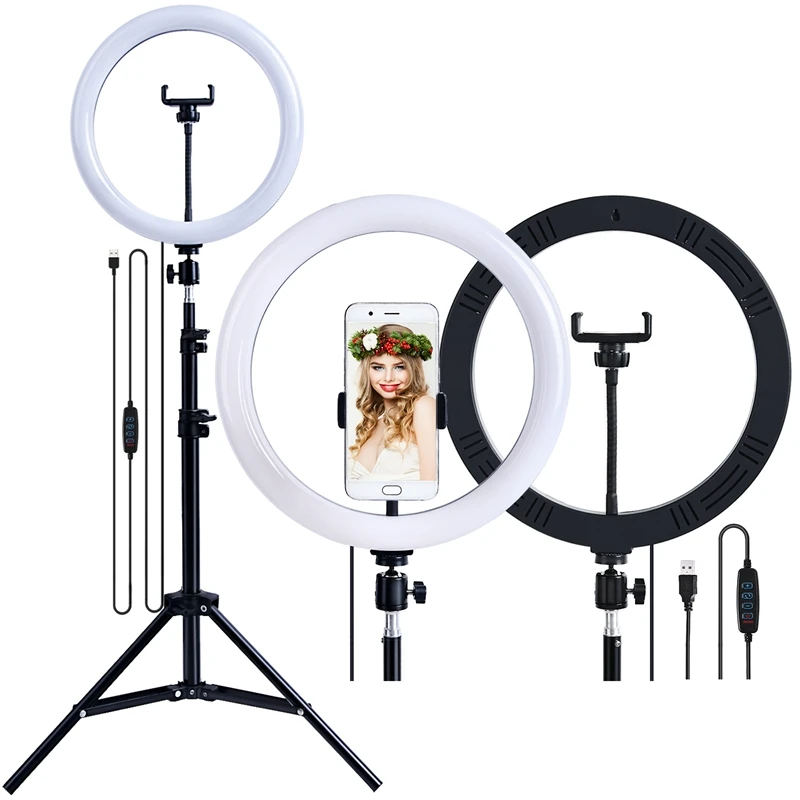 dropshipping Selfie Ring Light with Tripod Stand & Cell Phone Holder for Live Stream/Makeup
dropshipping Selfie Ring Light with Tripod Stand & Cell Phone Holder for Live Stream/Makeup