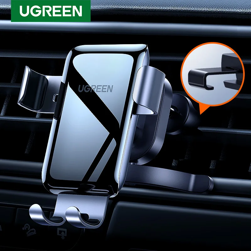 UGREEN Car Phone Holder Gravity Auto Stand Air Vent Mount Mobile Phone Holder for iPhone Xiaomi Universal
UGREEN Car Phone Holder Gravity Auto Stand Air Vent Mount Mobile Phone Holder for iPhone Xiaomi Universal